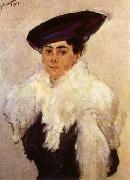Max Liebermann Portrait of Mrs oil painting on canvas